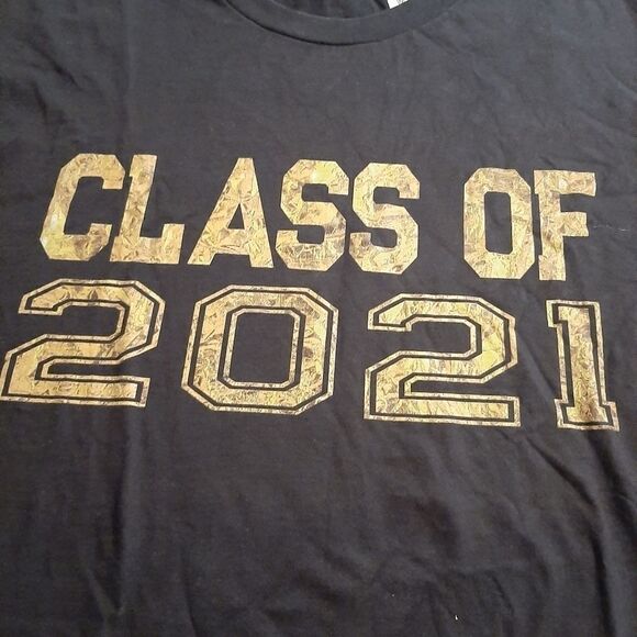 New Mens Size XL CLASS OF 2021 T-Shirt - Picture 2 of 4